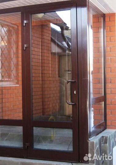 Входные алюминиевые двери