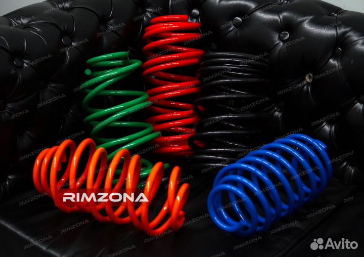 Пружины с занижением -30 на Passat