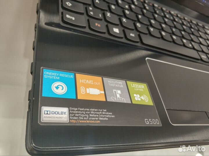 Быстрый Lenovo G500 i3 2.4GHz 8Gb 256SSD