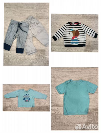 Пакет вещей 6 для мальчика 62-68 (3-7 месяцев)