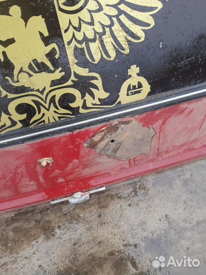 Крышка багажника нива короткая