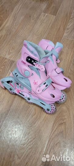 Роликовые коньки детские раздвижные