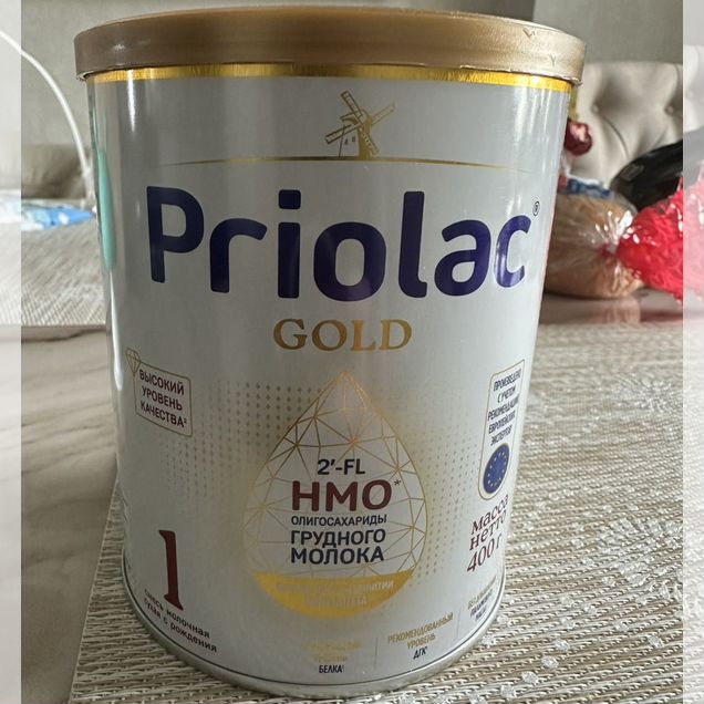 Детская смесь priolac gold до 6 месяцев