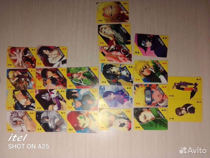 Карты игральные Наруто