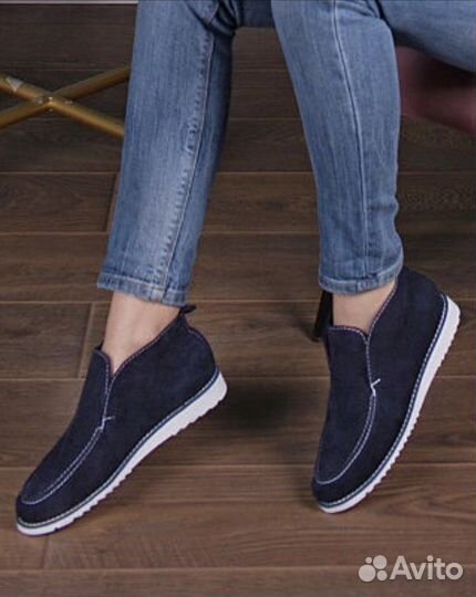 Ботинки Слипоны новые