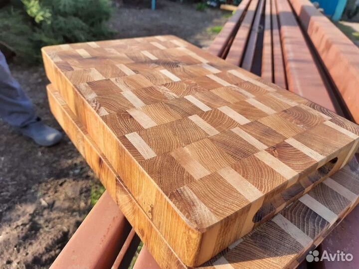 Доска разделочная дуб+ясень