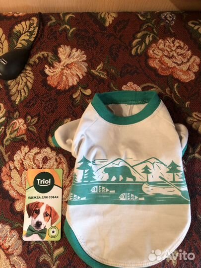 Футболка для собак размер s 25 cм