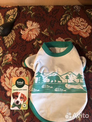 Футболка для собак размер s 25 cм