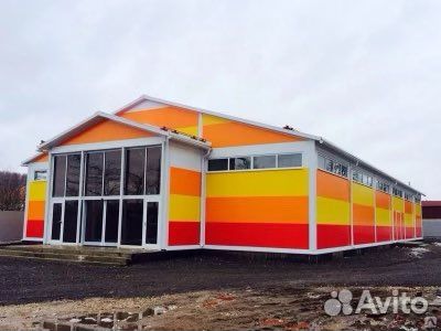 Быстровозводимые здания (склады, ангары, фермы)