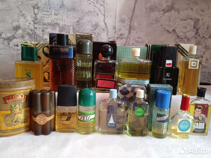 Одеколон для мужчин. Винтаж