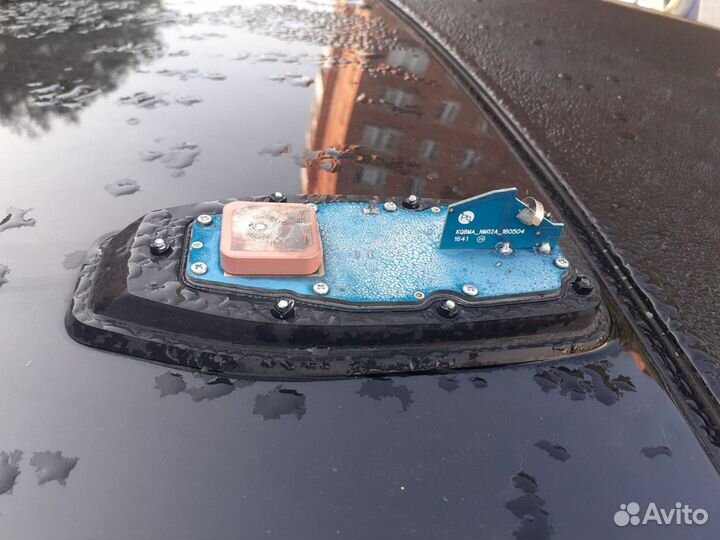 Антенна на kia rio и hyundai solaris (корпус)