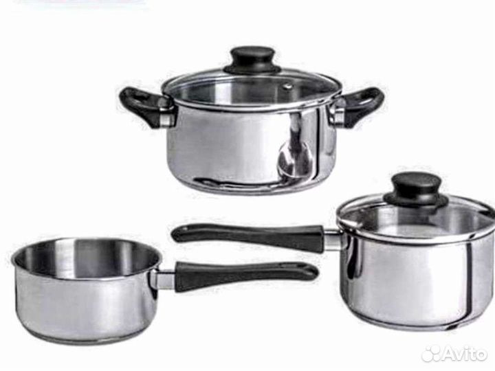 Набор кастрюль Икеа