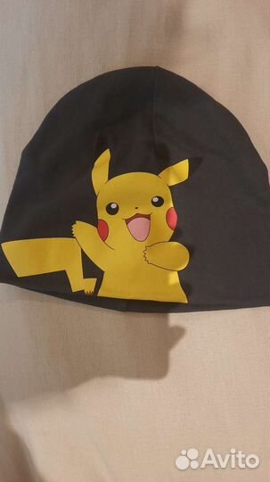 Шапка трикотажная H&M детская Пикачу