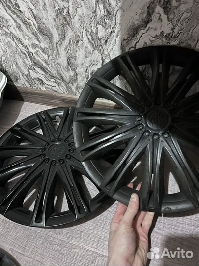 Колпаки черные r13