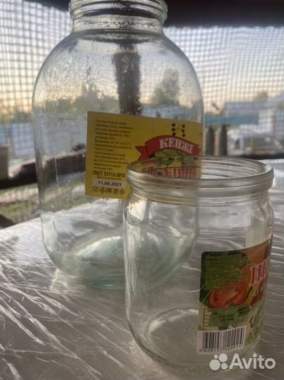 Банки стеклянные