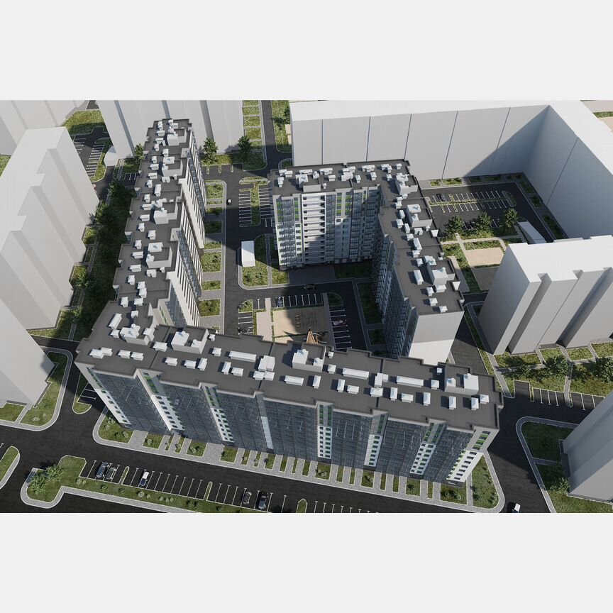 2-к. квартира, 56 м², 4/12 эт.