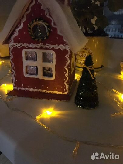 Домик из картона