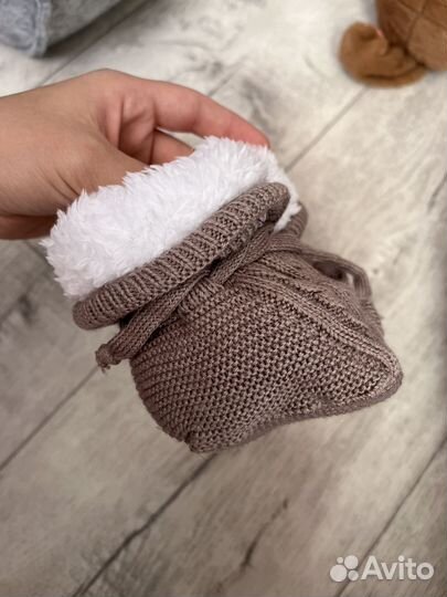 Пинетки теплые