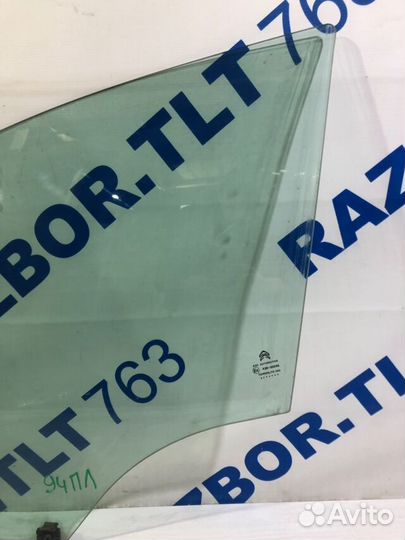 Стекло двери перед лев citroen C4 B7 1.6 мт седан