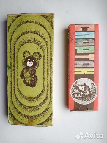 Карандаши, пеналы, мелки СССР