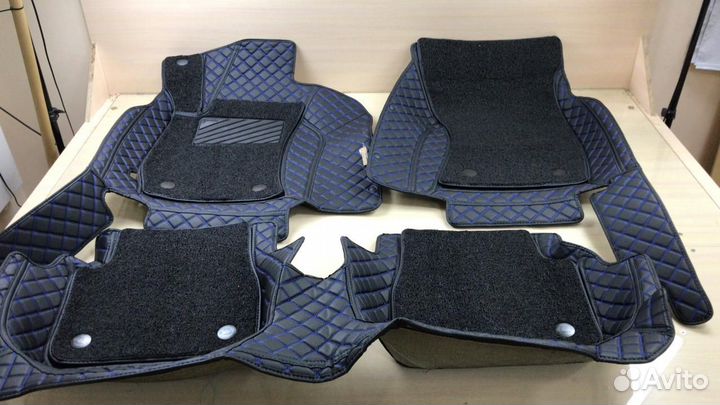 3D Коврики BMW Салон Багажник из Экокожи