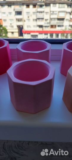 Подсвечник из гипса