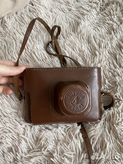 Плёночный фотоаппарат зоркий-4 + объектив юпитер-8