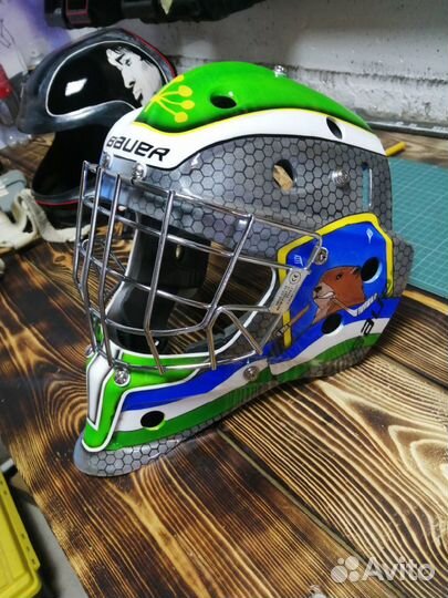 Аэрография на шлем и мотоциклы. Пинстрайпинг