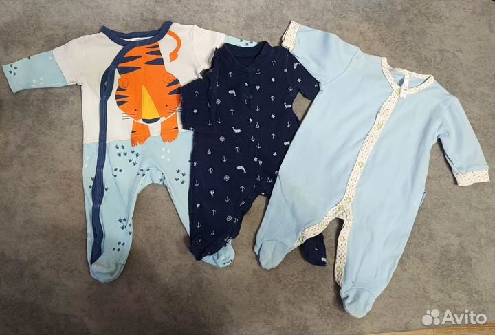 Пакет вещей на мальчика 56 68