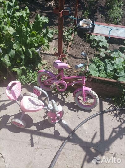 Детский трехколесный велосипед bmw