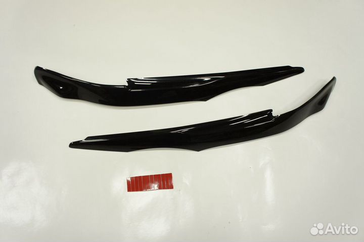 Реснички на фары Mitsubishi Lancer 10