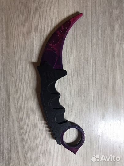 Деревянный нож - керамбит