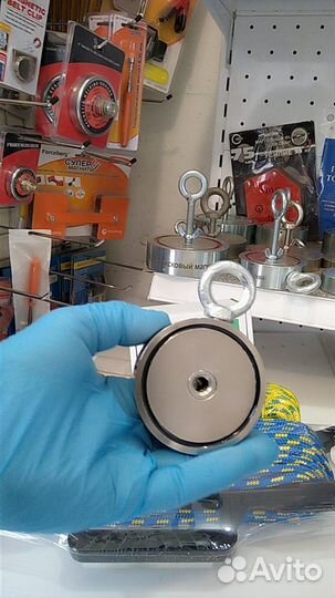 Поисковый магнит F200х2