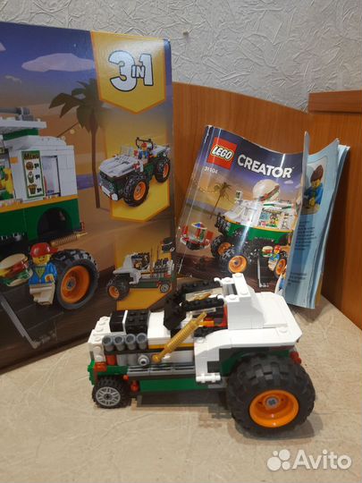 Lego Creator 31104 монстрбургер