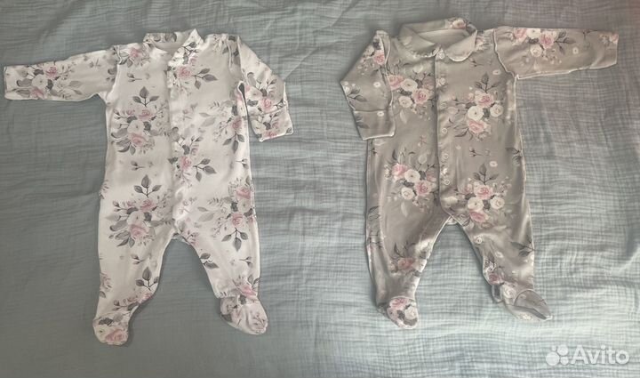 Большой пакет вещей на девочку 62-68 размер