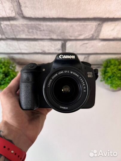 Отличный Canon EOS 60D Kit 18-55mm Гарантия