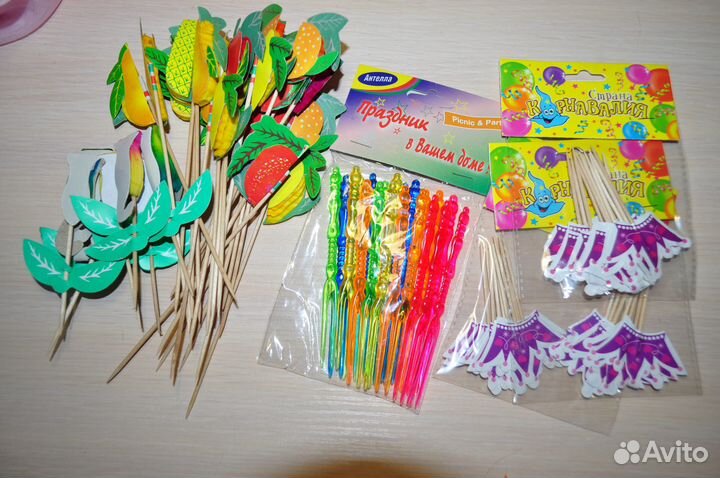 Шпажки для канапе (400+ шт.)