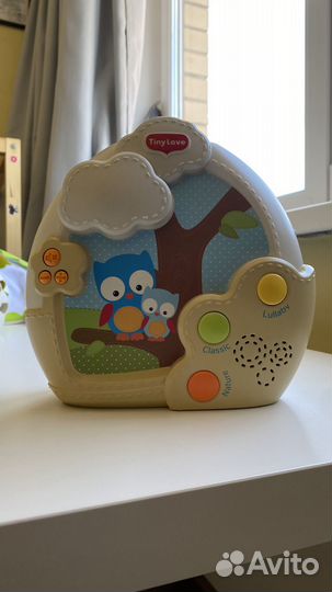 Мобиль бумбокс проектор tiny love magic light