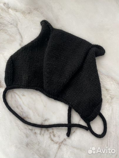 Шапка чепчик с ушками