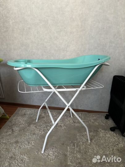 Подставка под ванну и детская ванночка