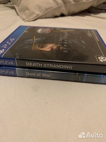 Игры для ps4 (god of war 4, death stranding)
