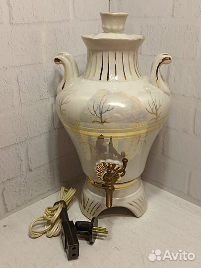 Самовар электрический Фарфоровый