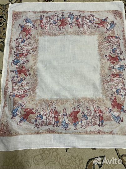 Платок на голову хб СССР