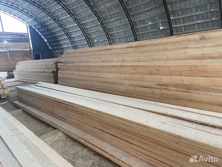 Доска обрезная Пиломатериал Брус Лес