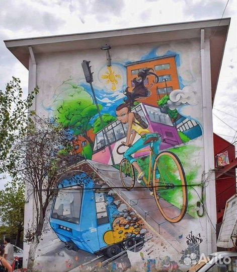 Роспись фасада