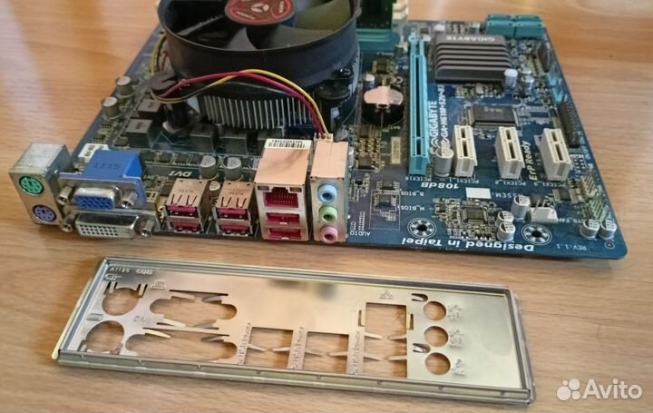 Материнская плата GA-H61M-S2V-B3 + Celeron G530 +