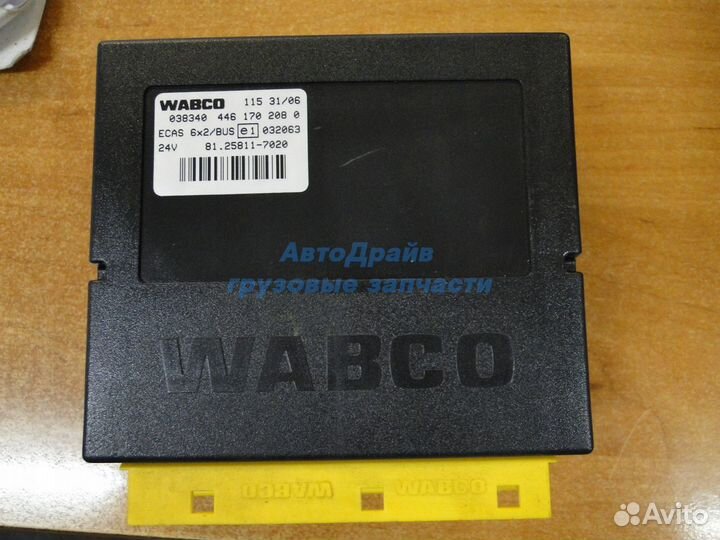 Блок управления пневмоподвеской ecas MAN TGA TGS