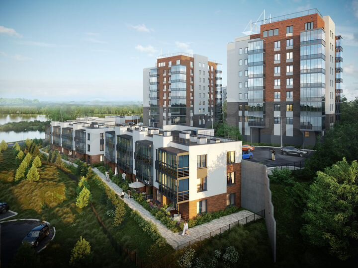 2-к. квартира, 57,2 м², 2/3 эт.