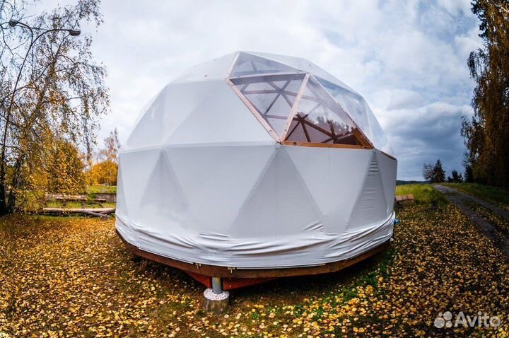 Геокупол геосфера глэмпинг