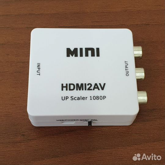 Конвертер hdmi на AV + аудио для монитора, PS3